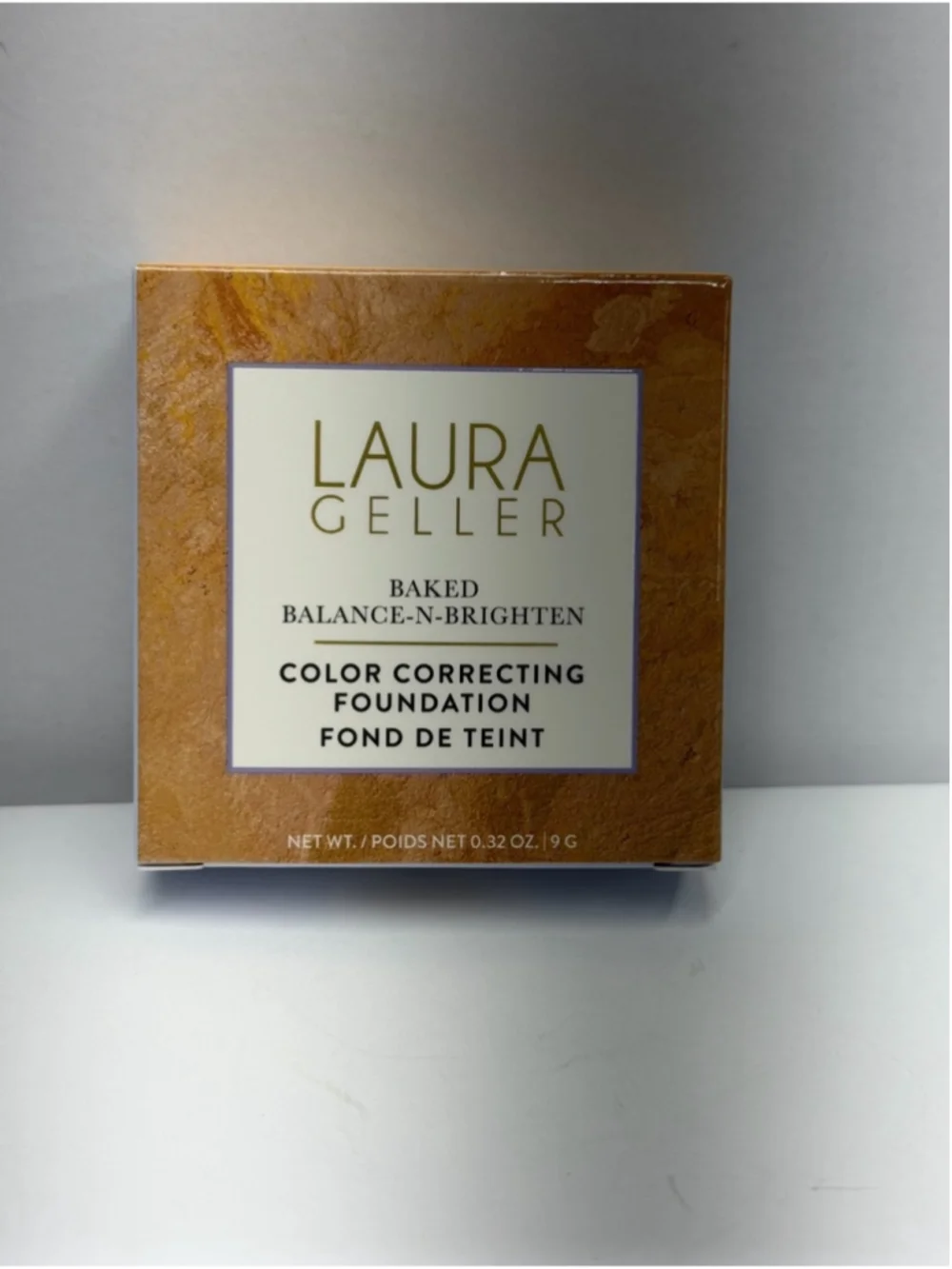 Laura Geller Baked Balance-N-Brighten Foundation Fair 0.32 oz 9g NIB